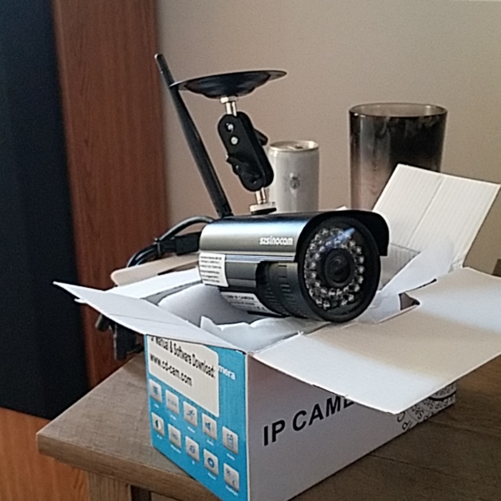 Outdoor surveillance camera